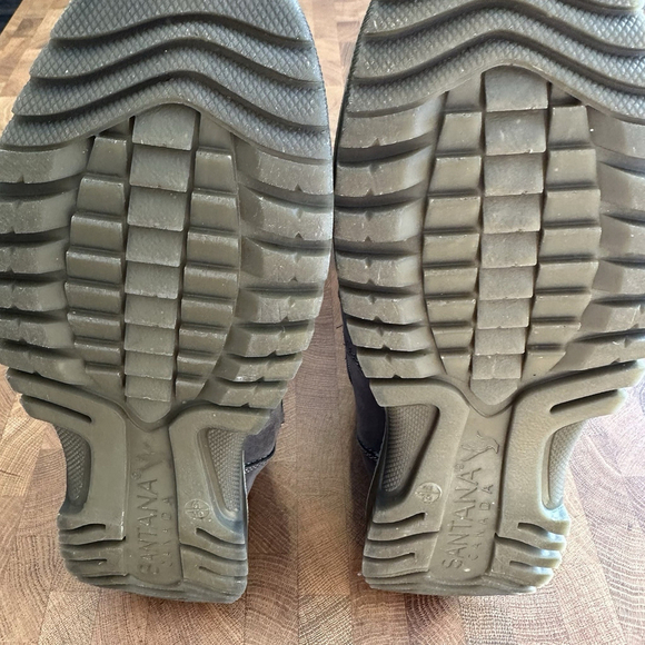 Santana Canada Marinda Womens 10 Grey Turquoise Tall Winter Boots Snow Casual - Picture 8 of 9